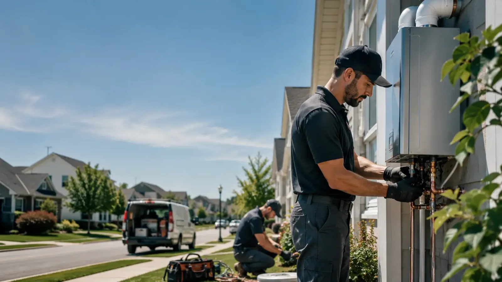 Tankless Water Heater Installation in Mount Blanchard, OH